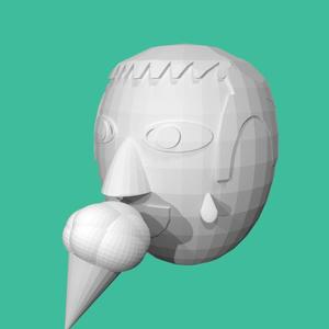 Saatvik Sharma-Summer 3d contest-eating ice cream