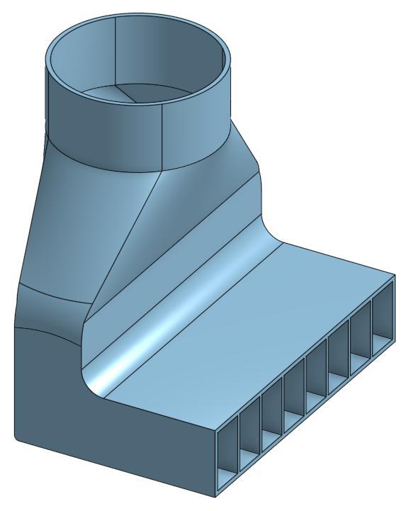 xTool M1 Exhaust Air Tube Adapter (Print in place)