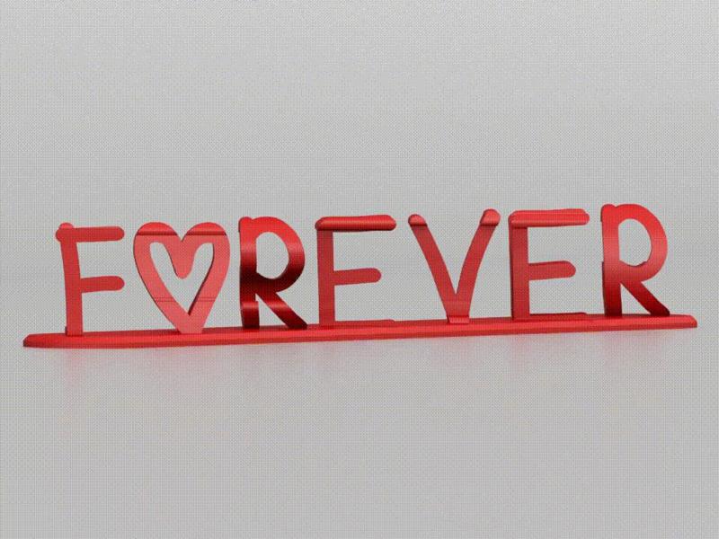 Forever Lasting Text Illusion