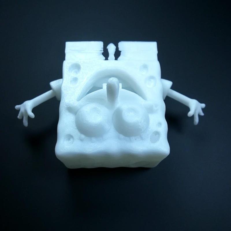 Echo dot sound amplifier-spongebob