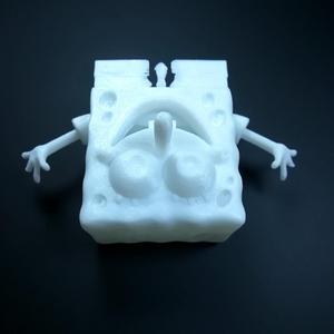 Echo dot sound amplifier-spongebob