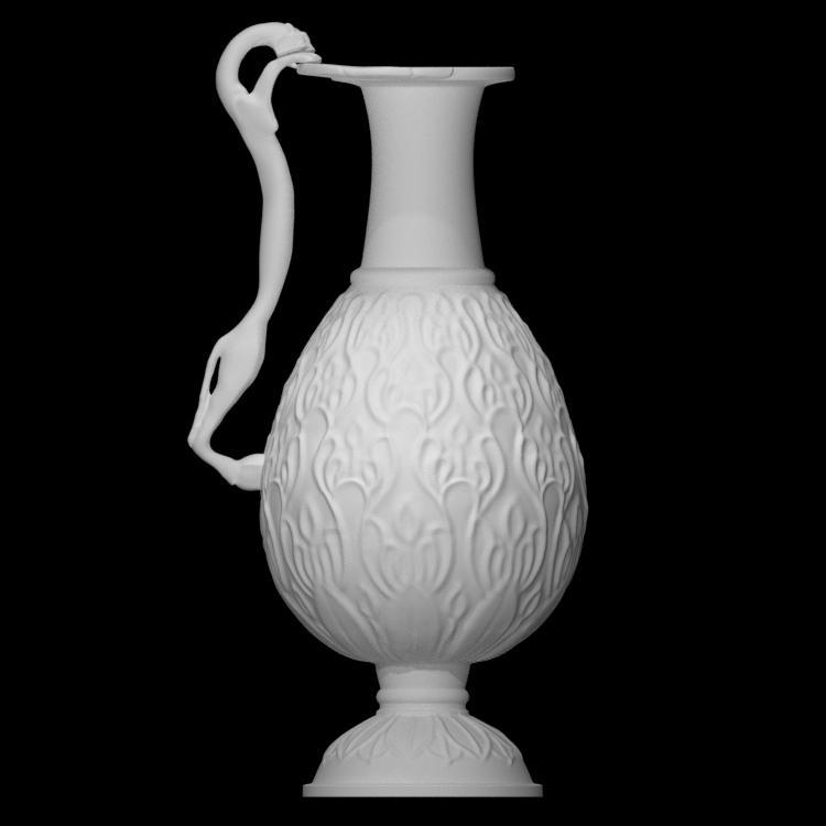 Ewer with a Feline-Shaped Handle