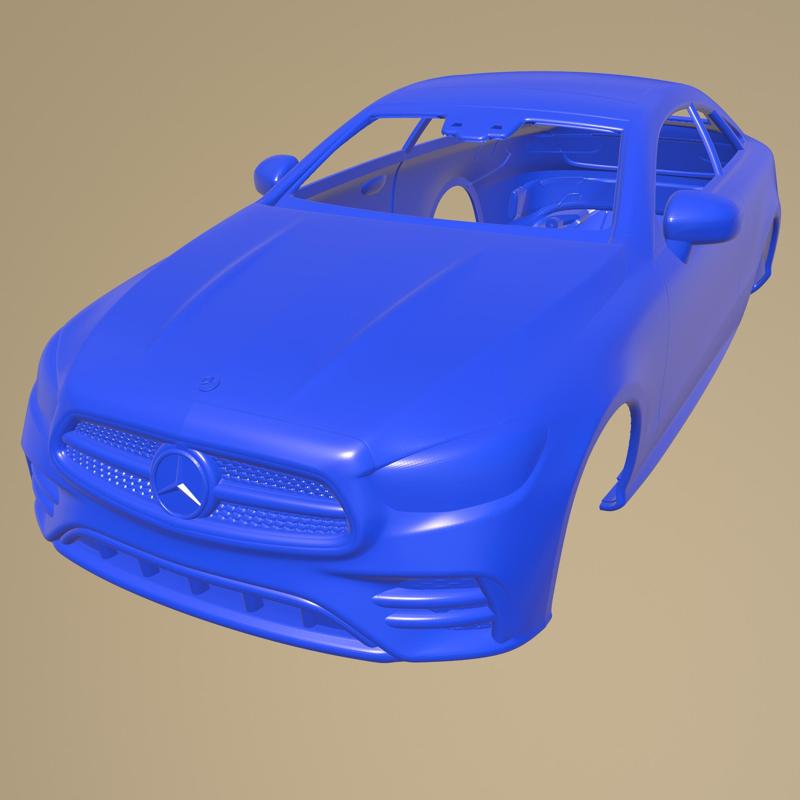 Mercedes Benz E-Class Coupe Amg-Line 2021 PRINTABLE CAR IN SEPARATE PARTS