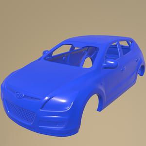 Hyundai i30 2010 PRINTABLE CAR BODY