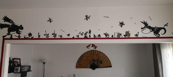 Patapon Warriors collection (wall decoration)