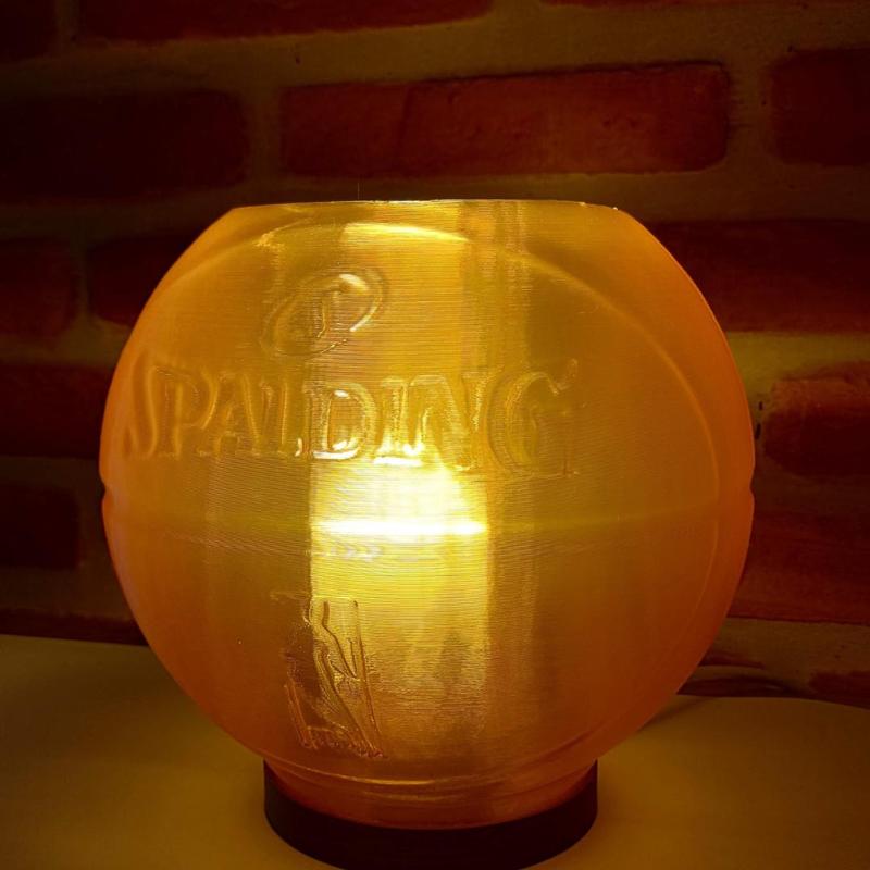 Spalding Basket Ball Lamp