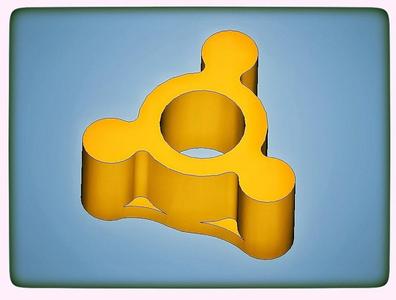 #Connector piece for Bourgie Kartell lamp