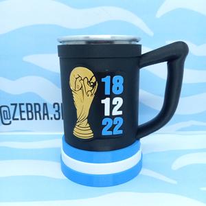 Argentina World Cup Plate for Chop 500 and 750 cc