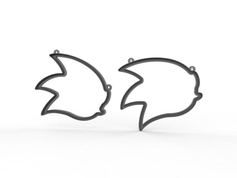 SONIC THE HEDGEHOG - NEON LED 2 VERSIONS