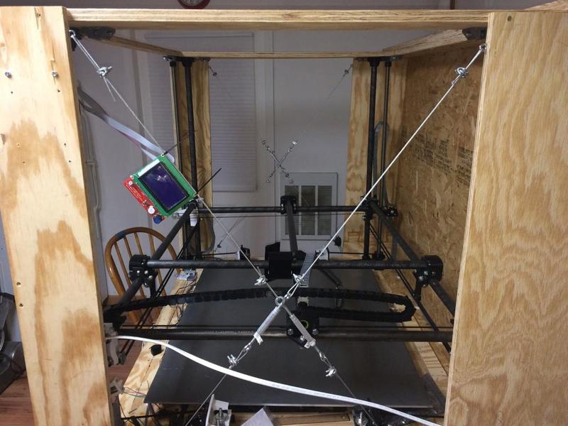 Mostly printed Humongous 3d printer CNC multitool 