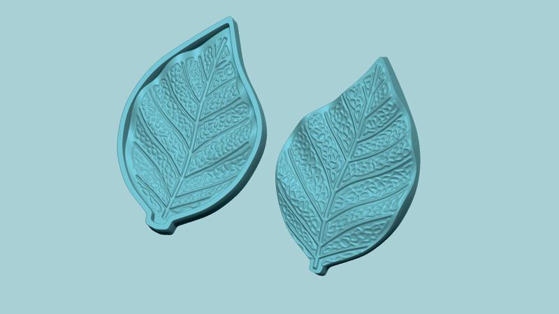 Hydrangea Leaf - Molding Arrangement EVA Foam Craft