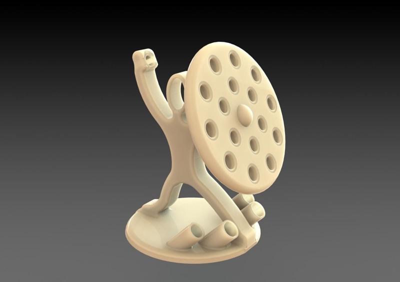 Pencil and Pen Holder SpearMan