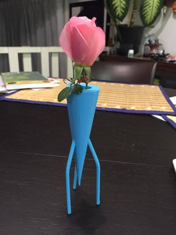 Rocket vase