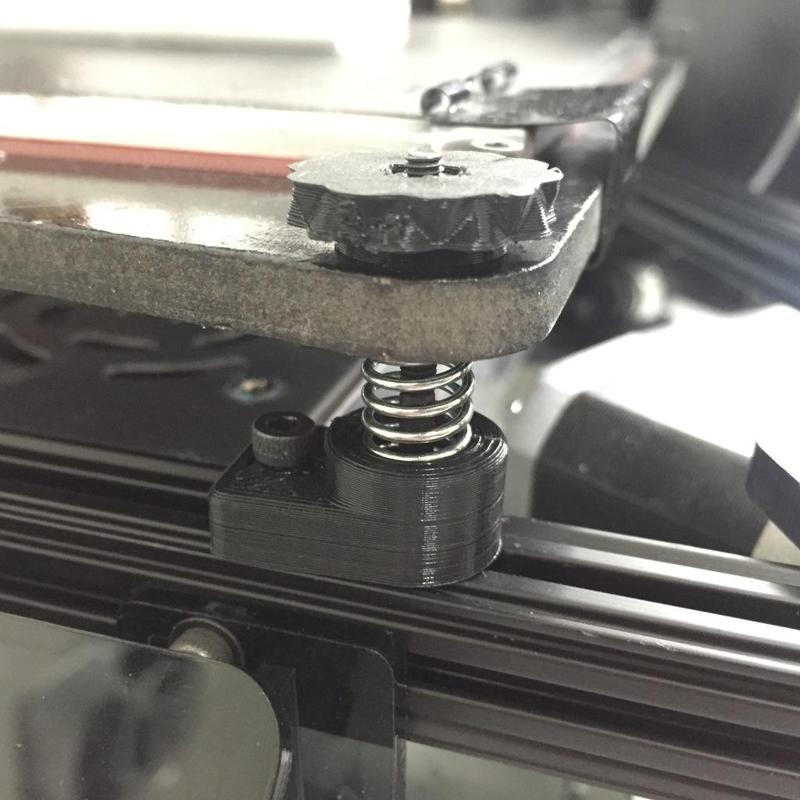 Spring Bed Leveling System (Kossel Clear, OpenBeam Printers)