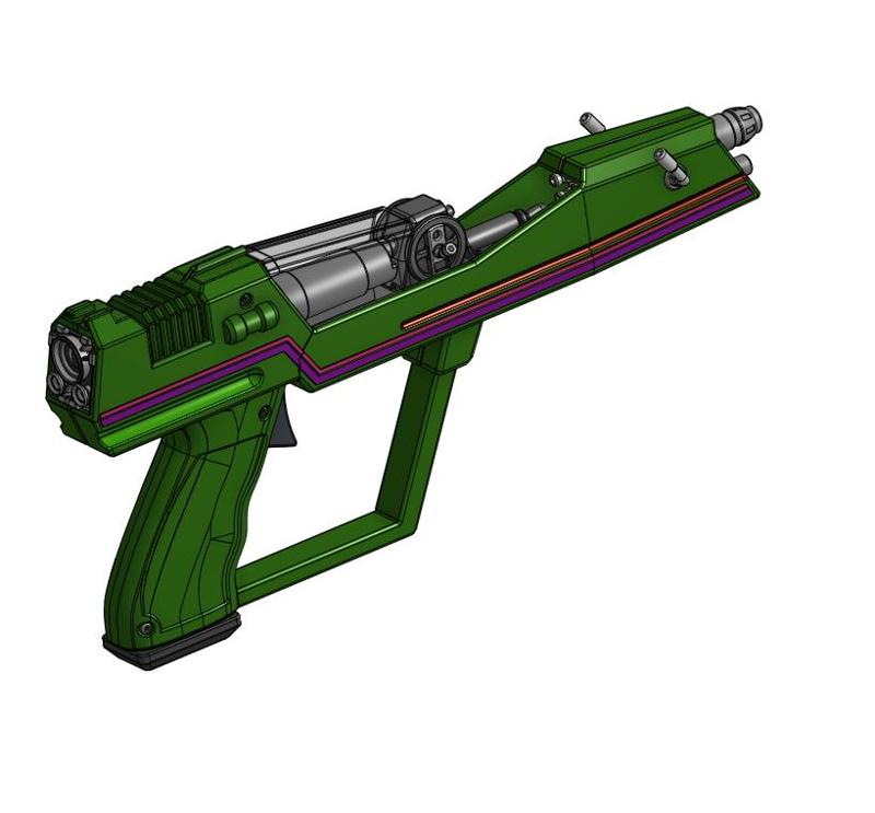 Zombies in Spaceland Facemelter Zapper Blaster (infinite warfare)