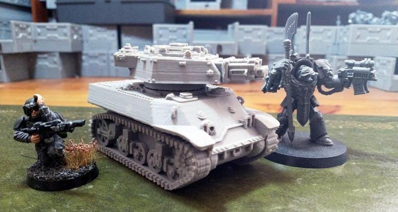 Imperial Guard Siegfried Light Tank Proxy