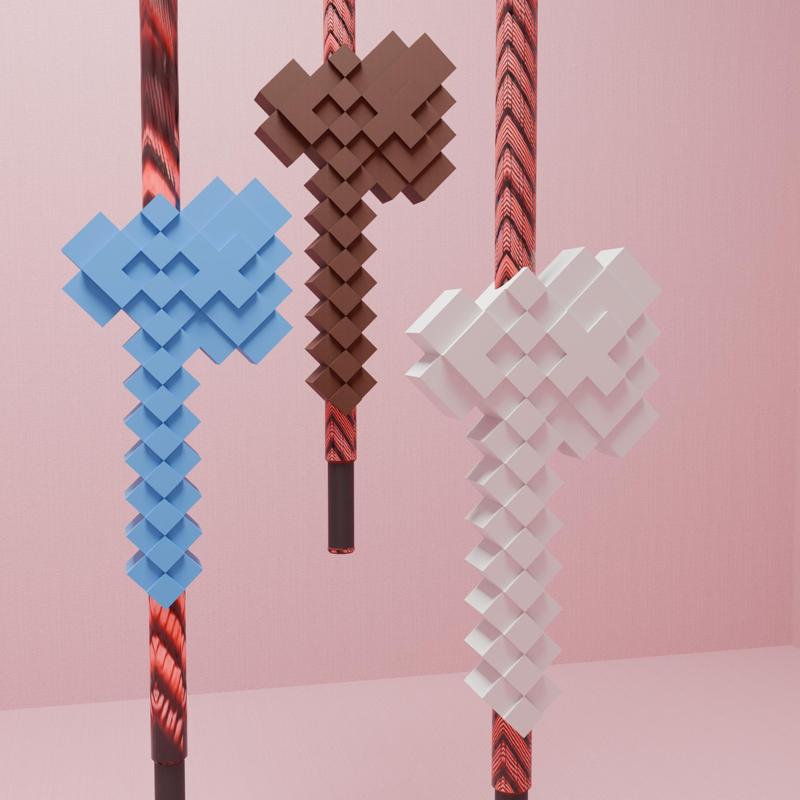 Minecraft Axe beads