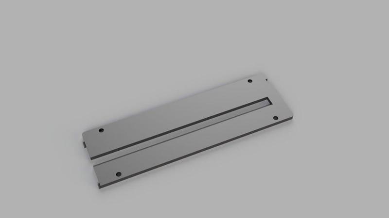 Bosch PTS 10 table saw plate