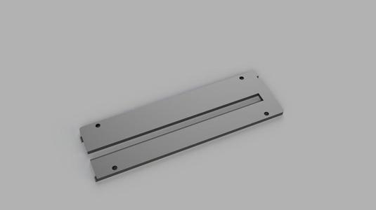 Bosch PTS 10 table saw plate