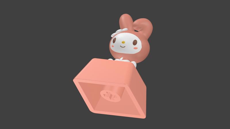 Cherry Keycap - My melody - Sanrio