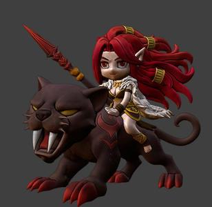Beast Rider - Chibi Summoners War