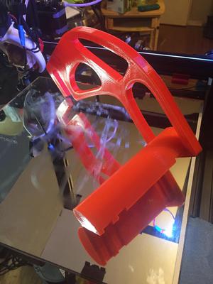 Topology Optimized Spool Holder