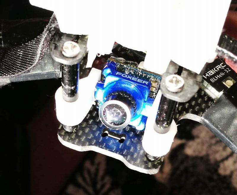 QAV micro fpv cam TPU mount
