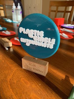 Frisbee Trophy