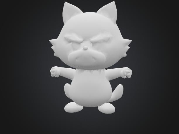AI Double Tails Grumpy Cat