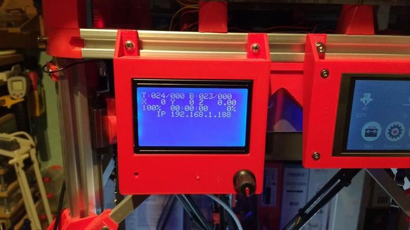 GLCD 12864 case for 2020 profile