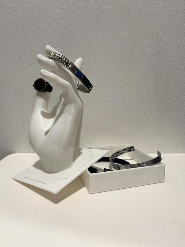 HAND JEWELLERY HOLDER WITH SECRET BOX