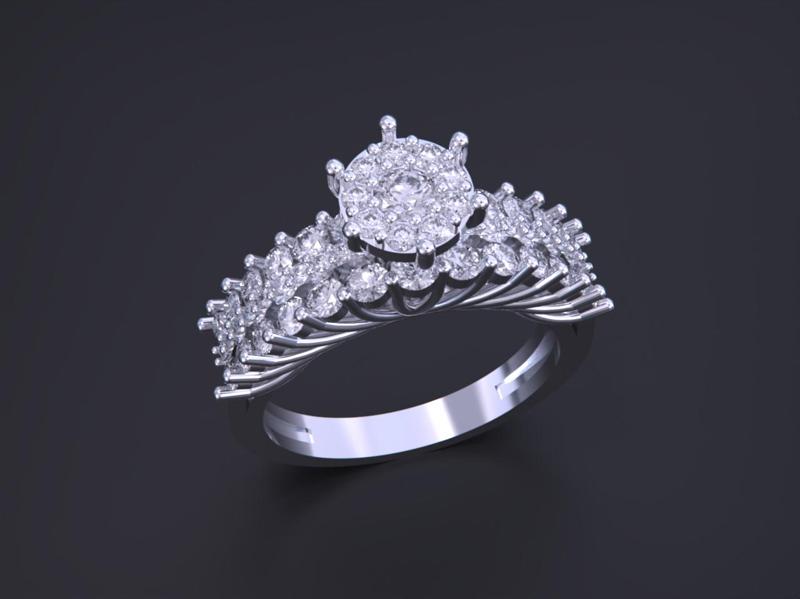Solitaire Jewelry Ring