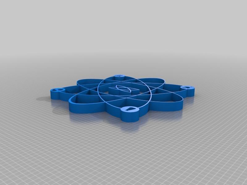 AP Research Atom Print