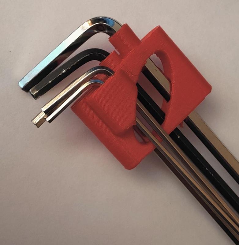 Support clés Allens 3D printer