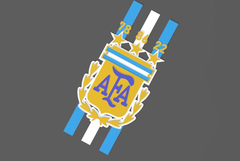 LOGO FOR CHOPP CUP WITH AFA SHIELD IN COLOR WITH DATES OF EASY CHANGE OF COLOR FOR ANY MACHINE.