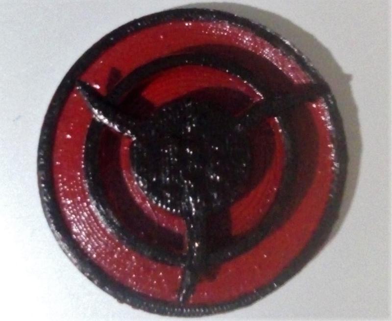 Itachi's eye for Pendant or Keychain