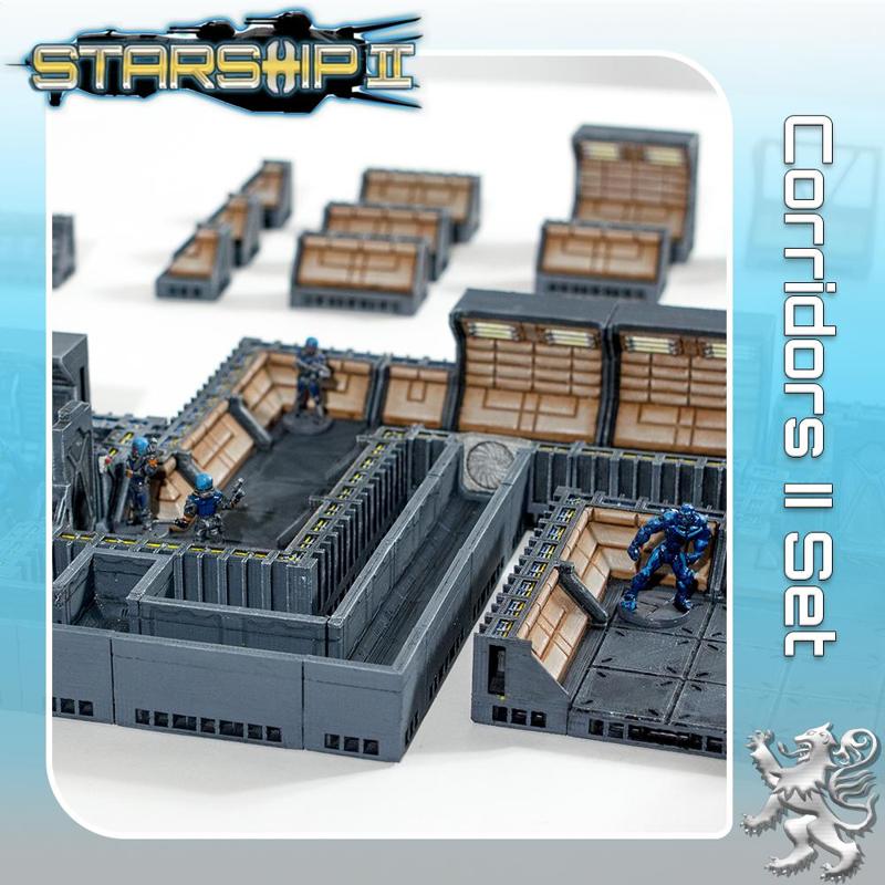 Corridors II Set (Starship II - OpenLOCK)