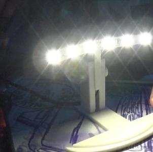 lithophane holder 100mm with moving led