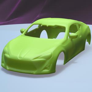 Toyota GT86 (1/24) printable car body