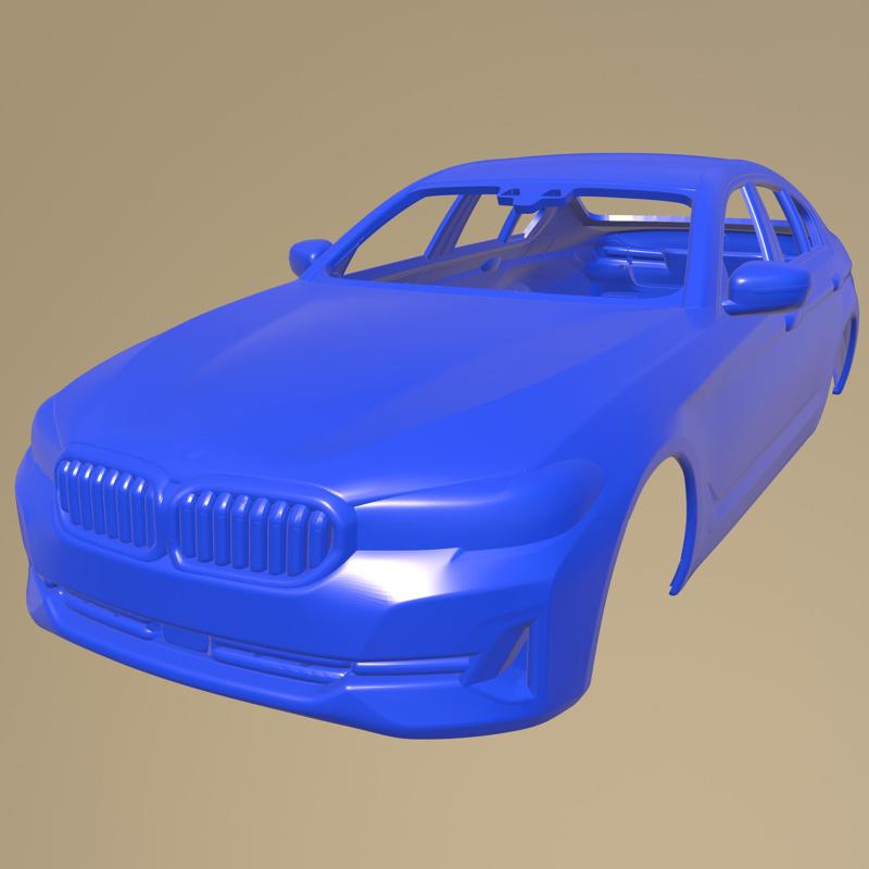 Bmw 5-Series G30 2021 PRINTABLE CAR BODY