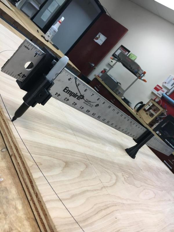 Yardstick Circle Compass