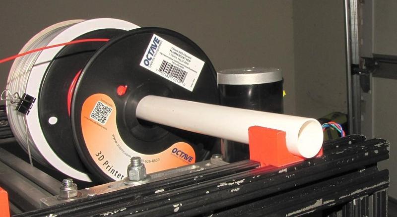 1.5" 8020 snap-in PVC pipe clip