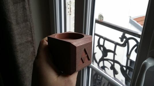 Amiibo Zelda holder block 