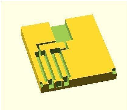 Canon NB-4L battery adapter