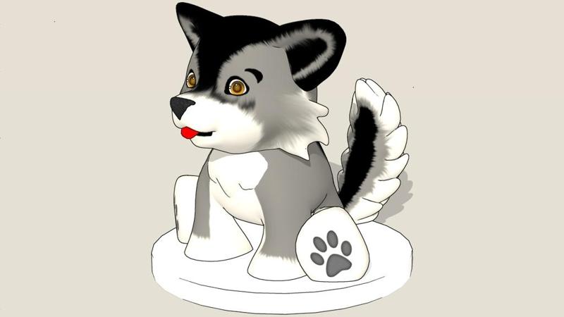 Plush Wolf