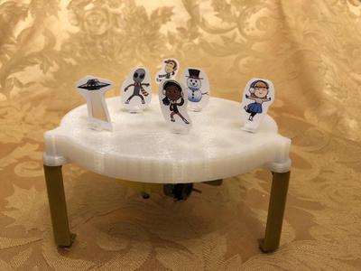 UFO Dec 2018 Ice Skating Rink - Magnetic