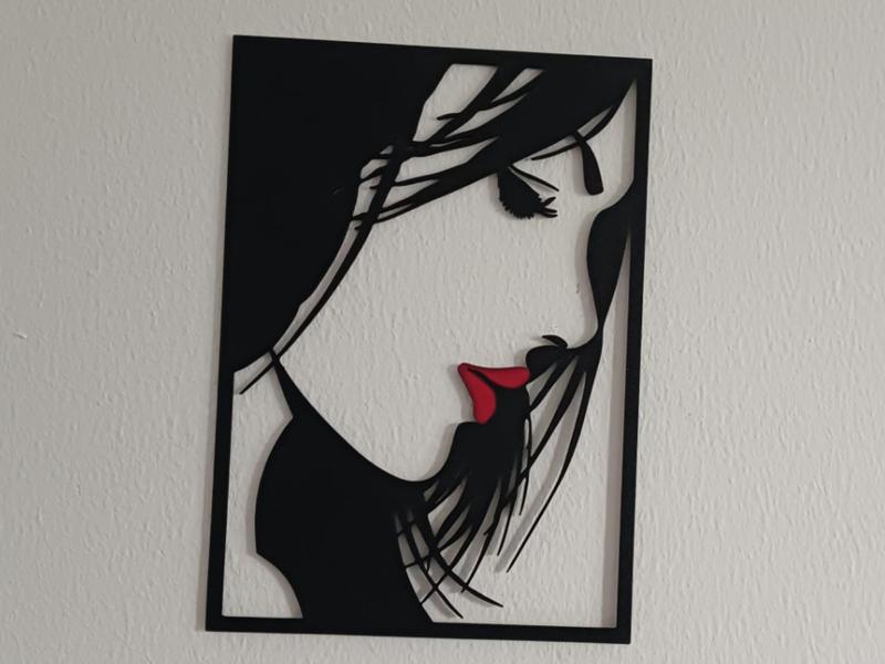 Beautiful Face 2 Wall decoration