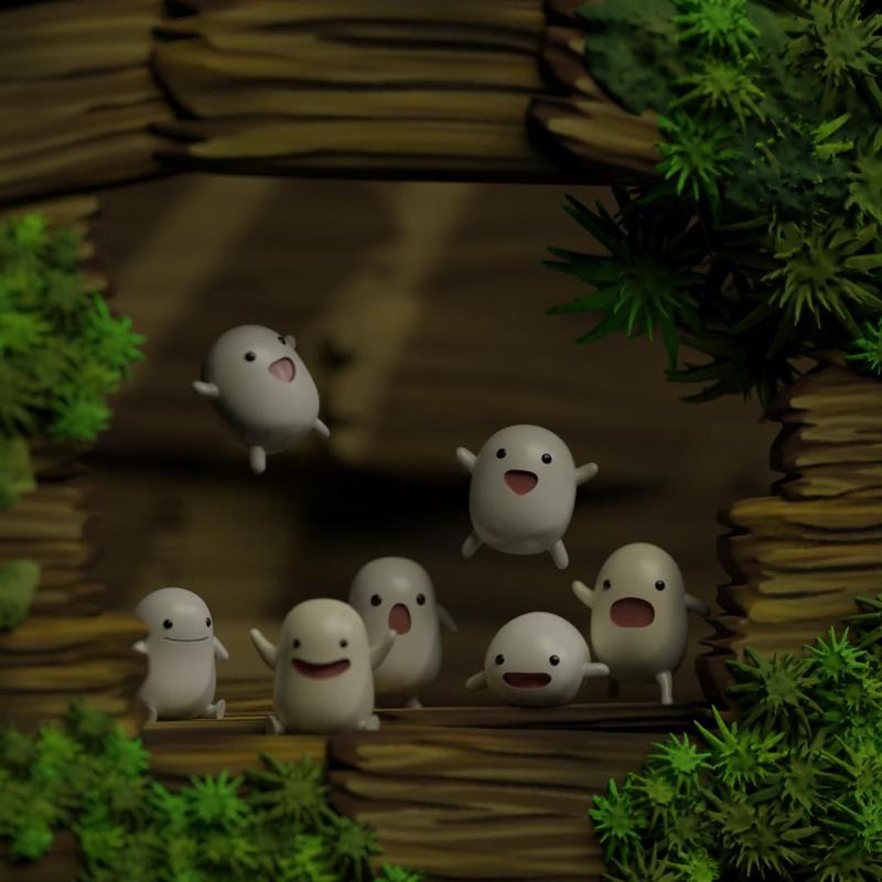 the boy and the heron warawara figures