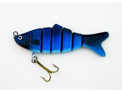 Jointed Swiming Lure (Fabric Printing)