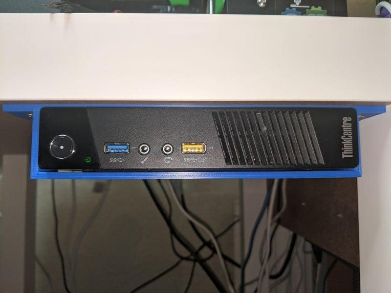 Lenovo M73 Small form factor under desk bracket